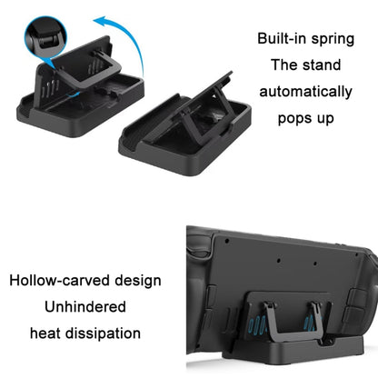 PGTECH For Steam Deck Adjustable Folding Console Stand + Trackpad Sticker Set - Other Accessories by PMC Jewellery | Online Shopping South Africa | PMC Jewellery | Buy Now Pay Later Mobicred