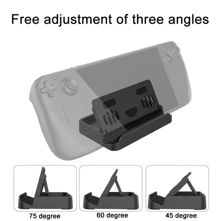 PGTECH For Steam Deck Adjustable Folding Console Stand + Trackpad Sticker Set - Other Accessories by PMC Jewellery | Online Shopping South Africa | PMC Jewellery | Buy Now Pay Later Mobicred