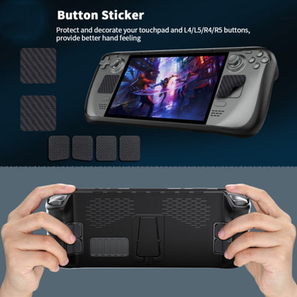 JYS For Steam Deck Handheld TPU Case + Touchpad Button Sticker - free shipping - PMC Jewellery - Order now!