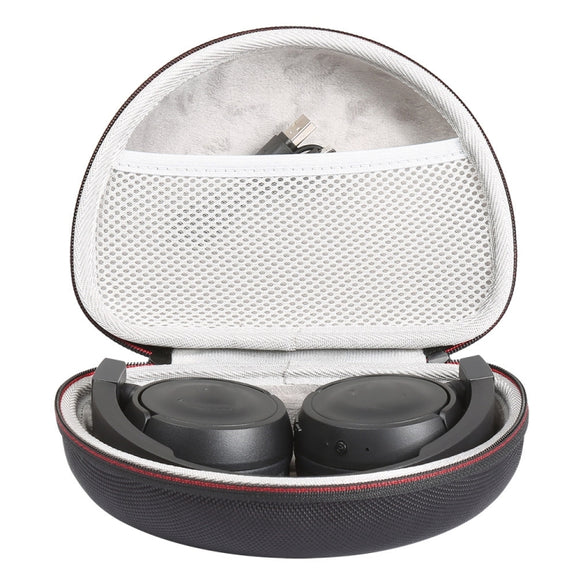 For JBL T450BT/500BT  Wireless Headset Storage Case Bag(White Velvet Lining)