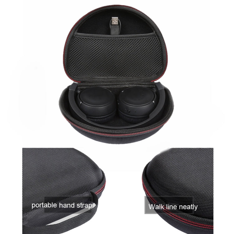 For JBL T450BT/500BT  Wireless Headset Storage Case Bag(Black Lining)