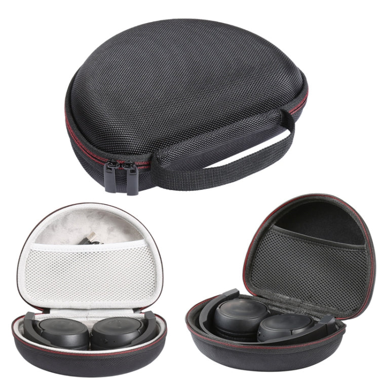 For JBL T450BT/500BT  Wireless Headset Storage Case Bag(White Velvet Lining)