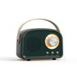 DW21 Vintage Radio BT Speaker Support TF Card/U Disk to Play(Dark Green) - Desktop Speaker by PMC TechLife | Online Shopping South Africa | PMC TechLife