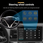 For Honda Civic 10.1 inch Android WiFi Navigation Machine, Style: Standard+12 Light Camera(2+32G)