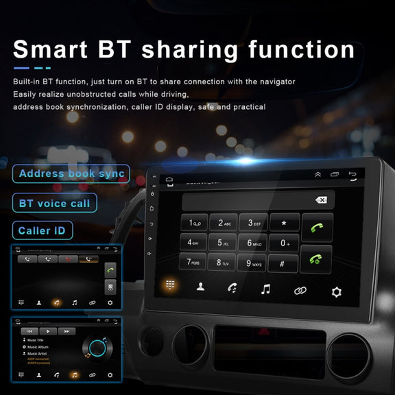 For Honda Civic 10.1 inch Android WiFi Navigation Machine, Style: Standard+12 Light Camera(2+32G)
