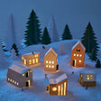 Christmas Mini Landscape Decoration Ornaments Photography Props(Paper Art House) - free shipping - PMC TechLife - Order now!