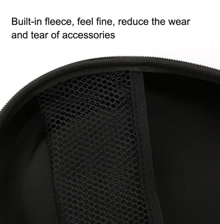 Universal Headphone Organizer Headphone Storage Bag Without Carabiner,Color: Gray