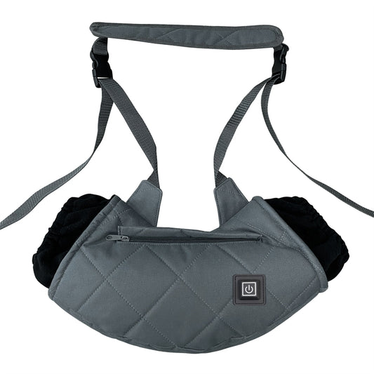 Outdoor Camping USB Heated Smart Warm Handbag(Gray) - free shipping - PMC Jewellery - Order now!