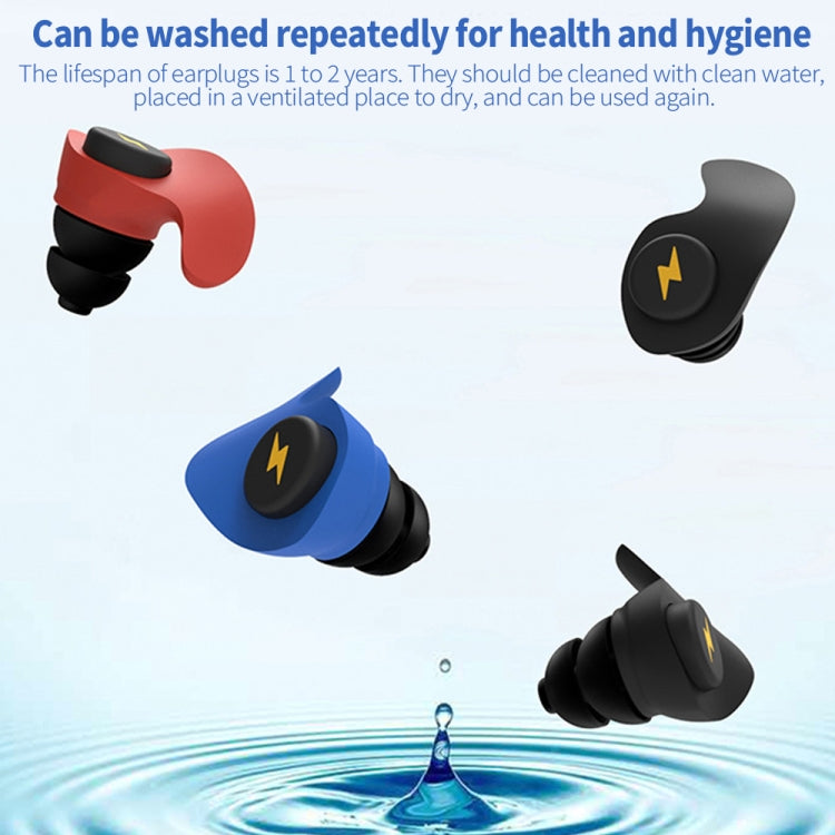 Anti-noise Sleep Earplugs Soundproof Earplugs(Black) - free shipping - PMC Jewellery - Order now!