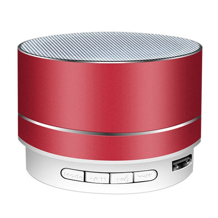 A10 Mini Metal Wireless Bluetooth Speaker(Red) - Mini Speaker by PMC TechLife | Online Shopping South Africa | PMC TechLife | Buy Now Pay Later Mobicred