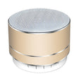 A10 Mini Metal Wireless Bluetooth Speaker(Golden) - Mini Speaker by PMC TechLife | Online Shopping South Africa | PMC TechLife | Buy Now Pay Later Mobicred