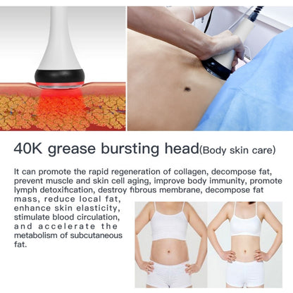 Beemyi 3 In 1 40K Ultrasonic Cavitation Body Slimming Machine RF Beauty Device EU Plug - Beauty Instrument by PMC Jewellery | Online Shopping South Africa | PMC Jewellery | Buy Now Pay Later Mobicred