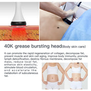 Beemyi 3 In 1 40K Ultrasonic Cavitation Body Slimming Machine RF Beauty Device EU Plug
