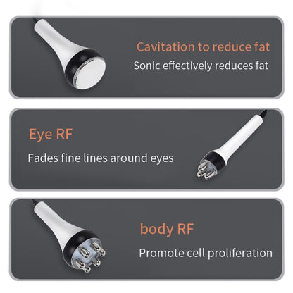 Beemyi 3 In 1 40K Ultrasonic Cavitation Body Slimming Machine RF Beauty Device EU Plug - Beauty Instrument by PMC Jewellery | Online Shopping South Africa | PMC Jewellery | Buy Now Pay Later Mobicred