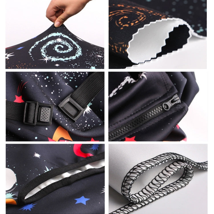Luggage Thickening Wear-resistant Elastic Anti-dust Protection Cover, Size: M(European Sights)
