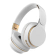 FG-07S Foldable Wireless Headset With Microphone Support AUX/TF Card(White) - Headset & Headphone by PMC TechLife | Online Shopping South Africa | PMC TechLife