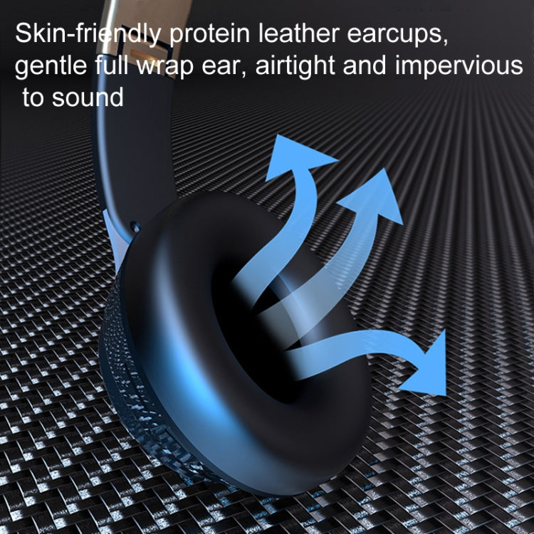 FG-07S Foldable Wireless Headset With Microphone Support AUX/TF Card(Black) - Headset & Headphone by PMC TechLife | Online Shopping South Africa | PMC TechLife