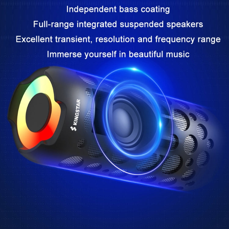 K045 2 In 1 Outdoor Mini Wireless Bluetooth Audio In-Ear Headphones(Blue)