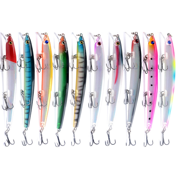 5 PCS M0231 13.5cm 15g Mino Rattle Pearl Long-distance Suspension Laser Hard Lure(1)