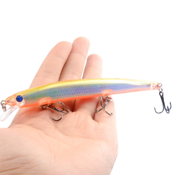 5 PCS M0231 13.5cm 15g Mino Rattle Pearl Long-distance Suspension Laser Hard Lure(1)