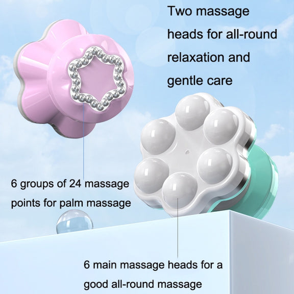 XF-76 Mini Massager USB Vibrator Whole Body Home Massager(Purple)