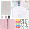 A6 Illusion Magic Square Loose-leaf PU Notebook Cash Budget Book(White) - Notebooks by PMC TechLife | Online Shopping South Africa | PMC TechLife | Buy Now Pay Later Mobicred