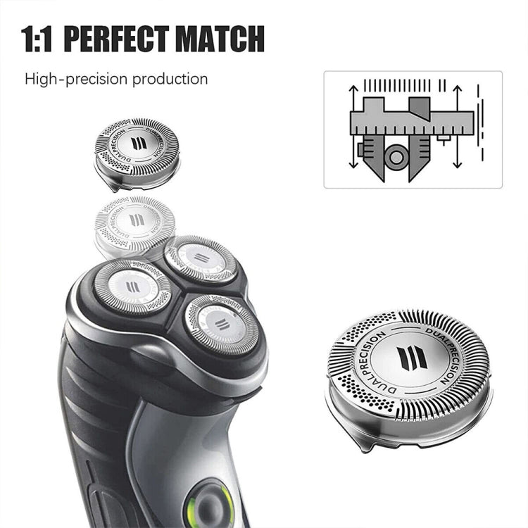 For Philips HQ8/HQ7180/HQ7140/HQ6090/HQ6075/PT860/870 Dual Shavers Blade - free shipping - PMC TechLife - Order now!