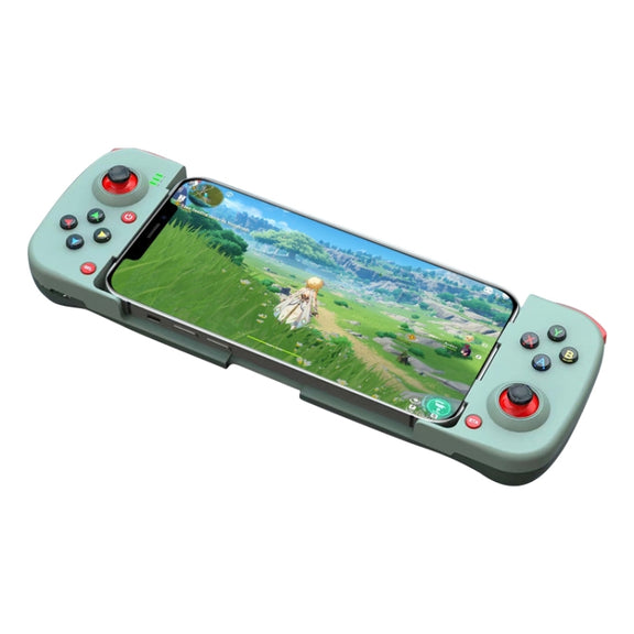 D3 Telescopic BT 5.0 Game Controller For IOS Android Mobile Phone(Green)