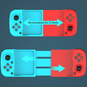 D3 Telescopic BT 5.0 Game Controller For IOS Android Mobile Phone(Blue Green)