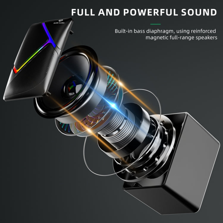 Dark Alien S-510 Computer USB Wired Computer Stereo Home Multifunctional Stereo, Cable Length: 1.2m - free shipping - PMC Jewellery - Order now!