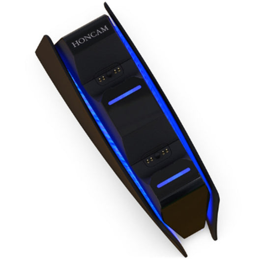HONCAM For PS5 Gamepad Charger Dual Dock Charger(Black) - free shipping - PMC Jewellery - Order now!