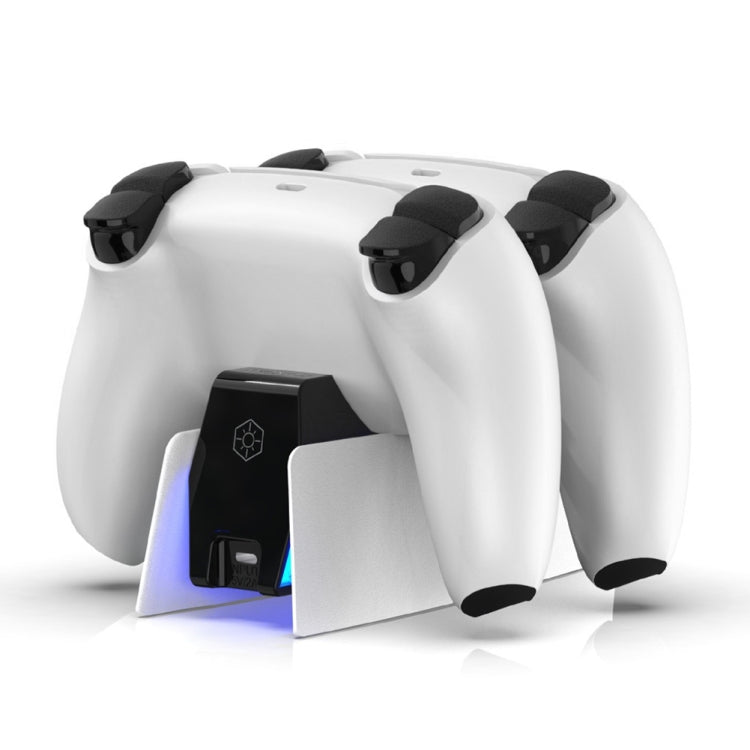 HONCAM For PS5 Gamepad Charger Dual Dock Charger(Blue) - free shipping - PMC Jewellery - Order now!