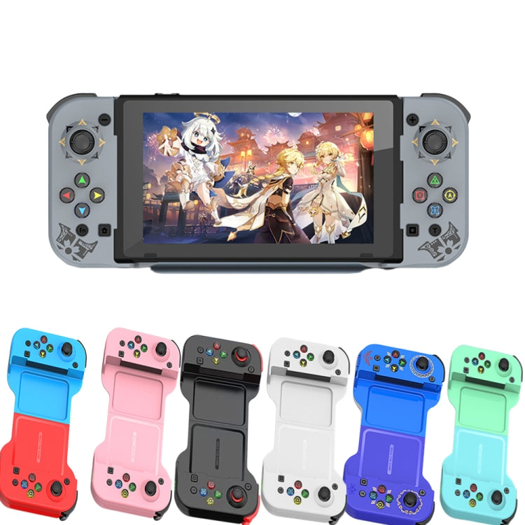D5 Wireless Bluetooth Game Controller Joystick For IOS/Android For SWITCH/PS3/PS4(Purple Blue)