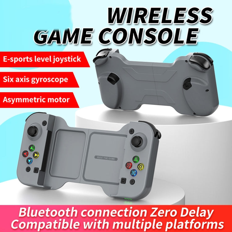 D5 Wireless Bluetooth Game Controller Joystick For IOS/Android For SWITCH/PS3/PS4(Purple Blue)