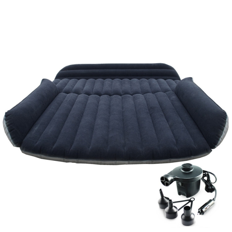 ZQ-418 SUV Rear Trunk Inflatable Bed Cushion Travel Universal Air Bed(Blue Black) - Seat Accessories by PMC TechLife | Online Shopping South Africa | PMC TechLife