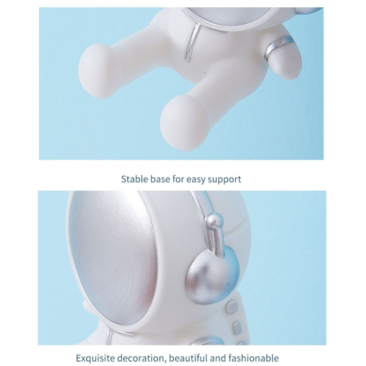Astronaut Tablet Phone Bracket Desktop Phone Holder Ornaments(White) - Desktop Holder by PMC TechLife | Online Shopping South Africa | PMC TechLife
