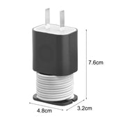 For iPhone 11/12 18W/20W Power Adapter 2pcs Protective Case Cover Data Cable Organizer(Transparent)