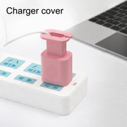 For iPhone 11/12  18W/20W Power Adapter 2pcs Protective Case Cover Data Cable Organizer(Grey)