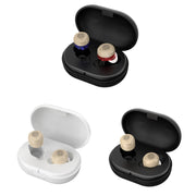 GM-902 Wireless Magnetic Charging Bluetooth Hearing Aids Elderly Sound Amplifier(Skin-color+Black)