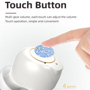 GM-902 Wireless Magnetic Charging Hearing Aids Elderly Sound Amplifier(Skin-color+White)