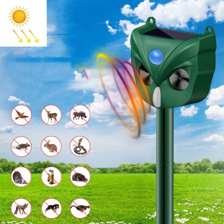RC546 Outdoor Smart Solar Animal Ultrasonic Repellers - Outdoor Insect Repellent by PMC TechLife | Online Shopping South Africa | PMC TechLife | Buy Now Pay Later Mobicred