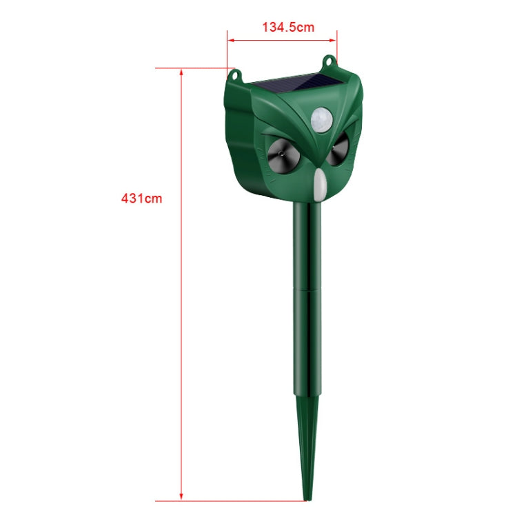 RC546 Outdoor Smart Solar Animal Ultrasonic Repellers - Outdoor Insect Repellent by PMC TechLife | Online Shopping South Africa | PMC TechLife | Buy Now Pay Later Mobicred