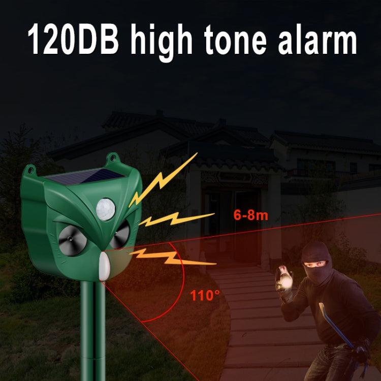 RC546 Outdoor Smart Solar Animal Ultrasonic Repellers - Outdoor Insect Repellent by PMC TechLife | Online Shopping South Africa | PMC TechLife | Buy Now Pay Later Mobicred