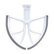 KA-6B For KitchenAid 6-Quart Bowl Lift Stand Mixer Plastic Flat Beater Paddle with Silicone Edges - Kitchen Machine Accessories by PMC TechLife | Online Shopping South Africa | PMC TechLife