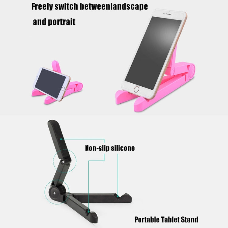 54356 Multifunctional Desktop Universal Foldable Triangular Phone Holder(White) - Desktop Holder by PMC TechLife | Online Shopping South Africa | PMC TechLife