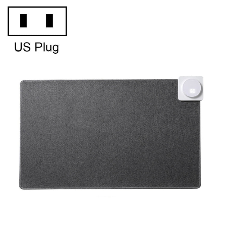 Joyroom JR-CY335 220V Smart Office Desktop Heating Thermostatic Mouse Pad, US Plug, Size: 60x36cm(Dark Gray) - free shipping - PMC TechLife - Order now!