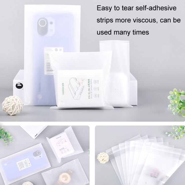 2 Sets CPE Matte Self -Sealed Bag Data Cable Phone Case Packaging Bag, Size: 8x12cm - free shipping - PMC Jewellery - Order now!