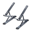 N8 Double-layer Foldable Lifting Aluminum Alloy Laptop Heat Dissipation Stand, Color: Gray - Laptop Stand by PMC TechLife | Online Shopping South Africa | PMC TechLife