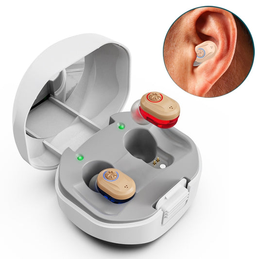 Z-127C TWS Charging Hearing Aid Sound Amplifier Auxiliary Listener(Red Blue) - free shipping - PMC Jewellery - Order now!