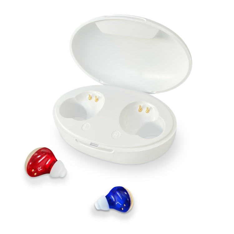 Z-300 TWS Rechargeable Sound Amplifier Deaf Hearing Aids(Red Blue) - Hearing Aids by PMC TechLife | Online Shopping South Africa | PMC TechLife | Buy Now Pay Later Mobicred